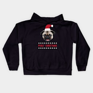 Pugly Christmas Kids Hoodie